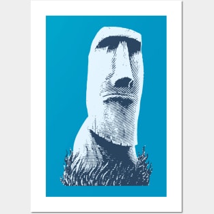 Moai #1 Posters and Art